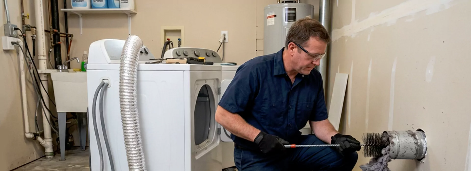 Clogged Dryer Vent Repair in Richardson, Texas