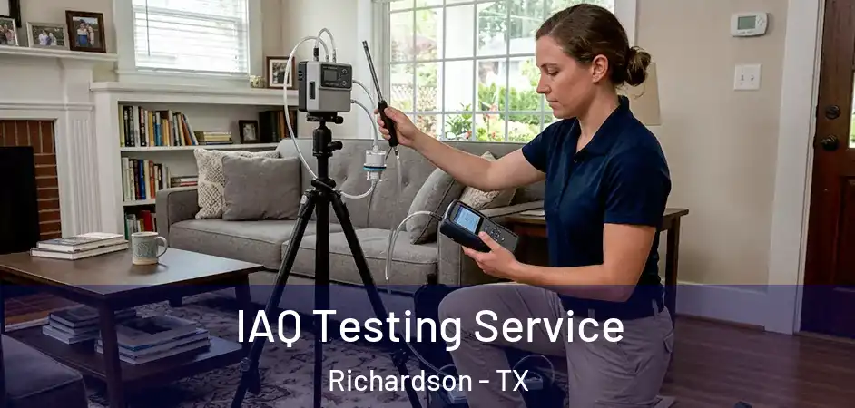  IAQ Testing Service Richardson - TX