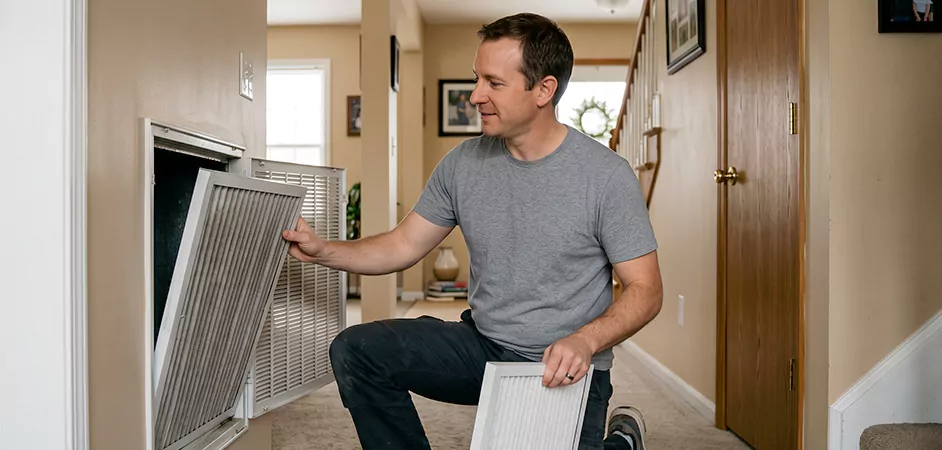 AC Air Filter Replacement in Richardson, TX