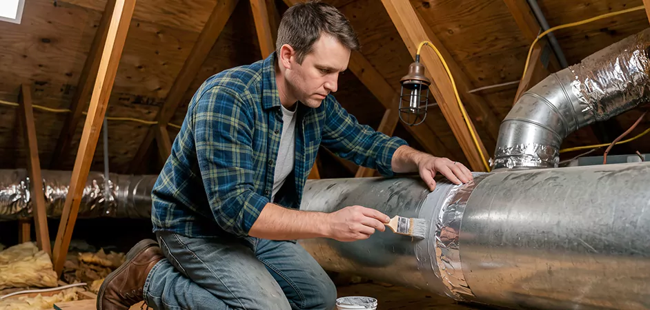 Air Duct Leak Repair in Richardson, TX