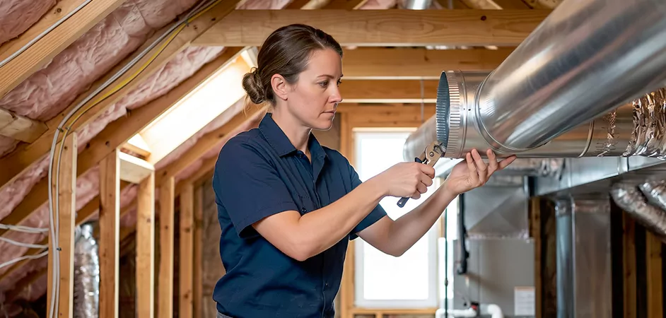 Dryer Vent Replacement in Richardson, TX