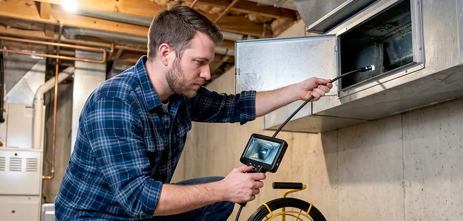 Post-Renovation Duct Inspection in Richardson