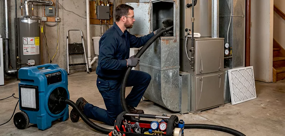 HVAC Tune Up and Duct Cleaning in Richardson