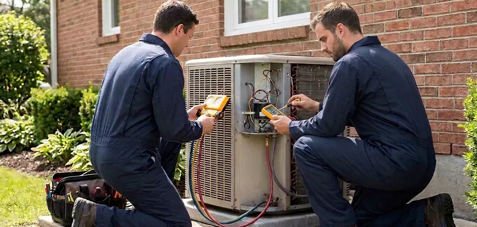 Heat Pump Inspection in Richardson