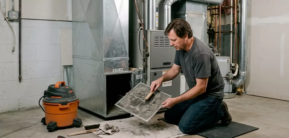 Dryer Lint Trap Maintenance in Richardson