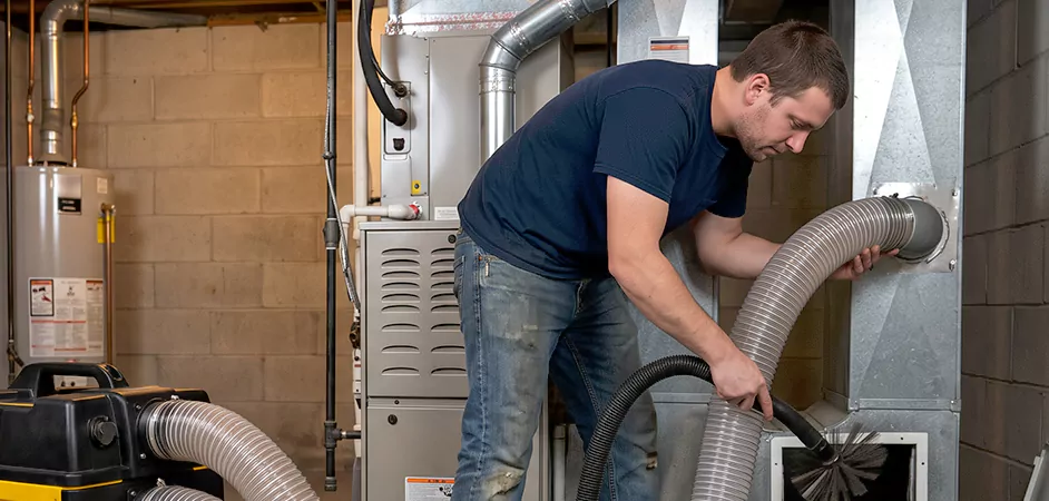 Negative Pressure Duct Cleaning for Large and Long Duct Systems in Richardson