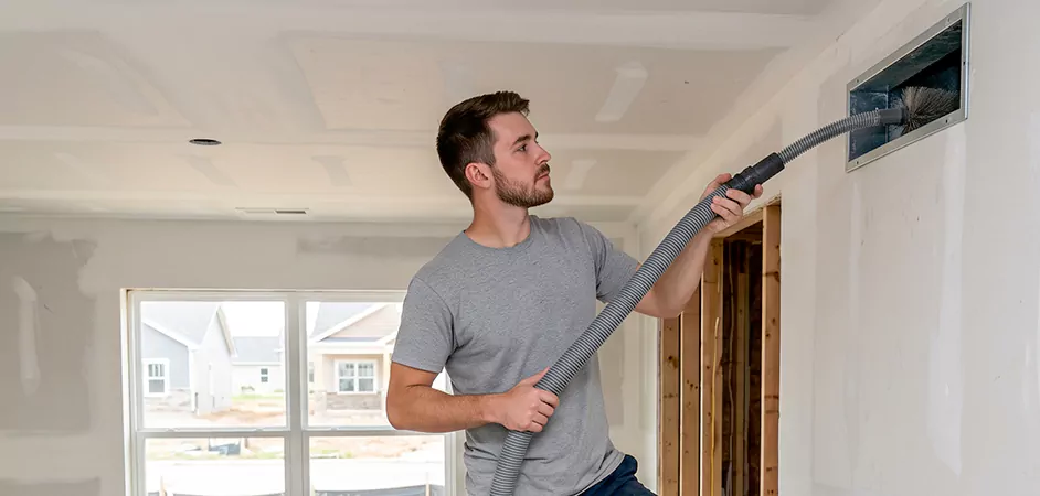 Multifamily New Construction Duct Cleaning in Richardson